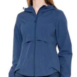 Gerry Womens Packable Hooded Rain Jacket